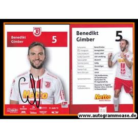 Autogramm Fussball | SSV Jahn Regensburg | 2020 | Benedict GIMBER