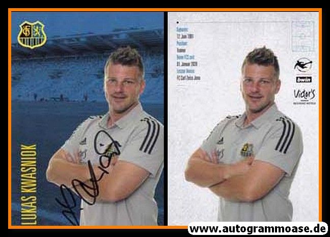 Autogramm Fussball | 1. FC Saarbrücken | 2020 | Lukas KWASNIOK