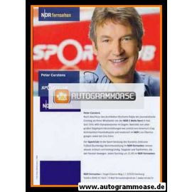Autogramm TV | NDR | Peter CARSTENS | 2000er "Sportclub"