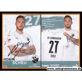 Autogramm Fussball | SV Sandhausen | 2020 | Robin SCHEU