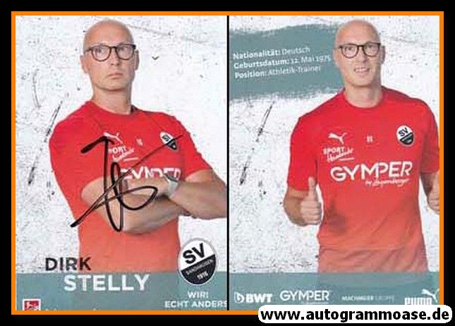 Autogramm Fussball | SV Sandhausen | 2020 | Dirk STELLY