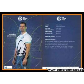 Autogramm Fussball | FC Schalke 04 | 2020 | Dimitrios GRAMMOZIS