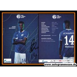 Autogramm Fussball | FC Schalke 04 | 2020 | Kilian LUDEWIG