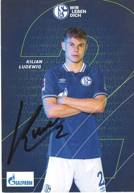 Autogramm Fussball | FC Schalke 04 | 2020 | Kilian LUDEWIG