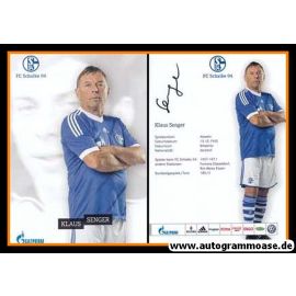 Autogramm Fussball | FC Schalke 04 | 2013 | Klaus SENGER