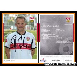 Autogramm Fussball | VfB Stuttgart | 2010er TM | Rainer ZIETSCH