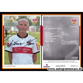 Autogramm Fussball | VfB Stuttgart | 2017 TM | Werner GASS