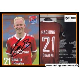 Autogramm Fussball | SpVgg Unterhaching | 2019 | Sascha BIGALKE