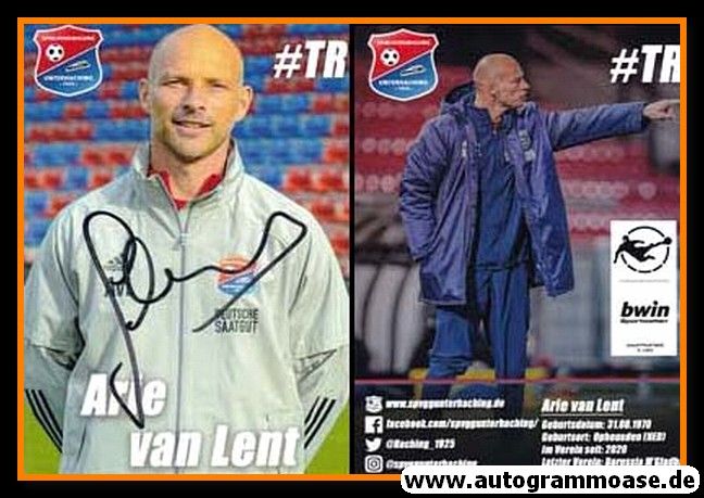 Autogramm Fussball | SpVgg Unterhaching | 2020 | Arie VAN LENT