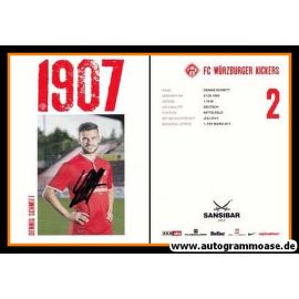 Autogramm Fussball | Würzburger Kickers | 2014 | Dennis SCHMITT