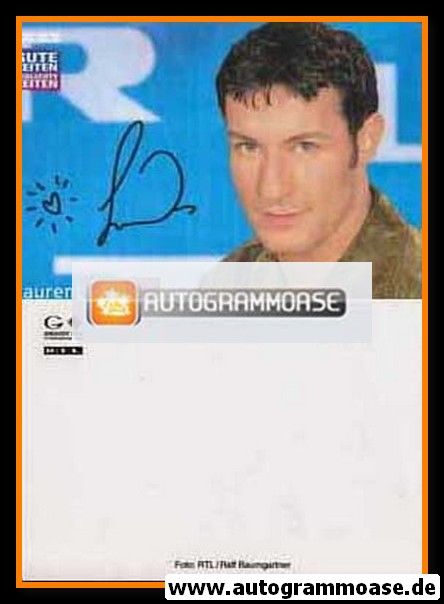 Autogramm TV | RTL | Laurent DANIELS | 2000er "GZSZ" (mit Logo)