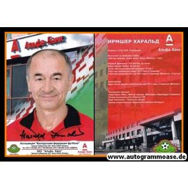 Autogramm Fussball | Belarus | 2000er | Harald IRMSCHER
