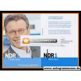 Autogramm Radio | NDR1 Welle Nord | Thommy DARTSCH | 2007 (Portrait Color) Garrels