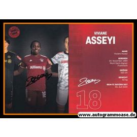 Autogramm Fussball (D) | FC Bayern München | 2021 | Viviane ASSEYI