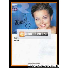 Autogramm TV | RTL | Nadine DEHMEL | 2000er "GZSZ" (Baumgartner)