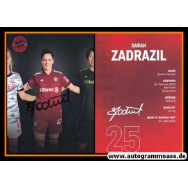 Autogramm Fussball (D) | FC Bayern München | 2021 | Carina WENNINGER