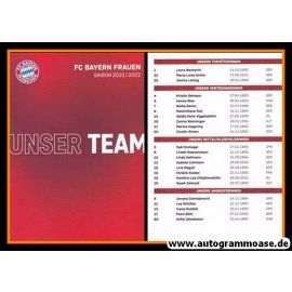 SATZKARTE Fussball (D) | FC Bayern München | 2021