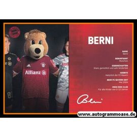 AK Fussball (D) | FC Bayern München | 2021 | BERNI (Maskottchen)