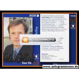 Autogramm TV | NDR | Gerhard DELLING | 1990er (Portrait Color) Mundry