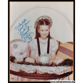 Autogramm Film (USA) | Margaret O´BRIEN | 1940er Foto (Portrait Color XL) Kinderstar