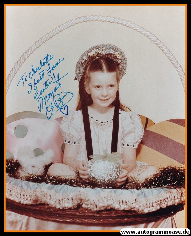 Autogramm Film (USA) | Margaret O´BRIEN | 1940er Foto (Portrait Color XL) Kinderstar