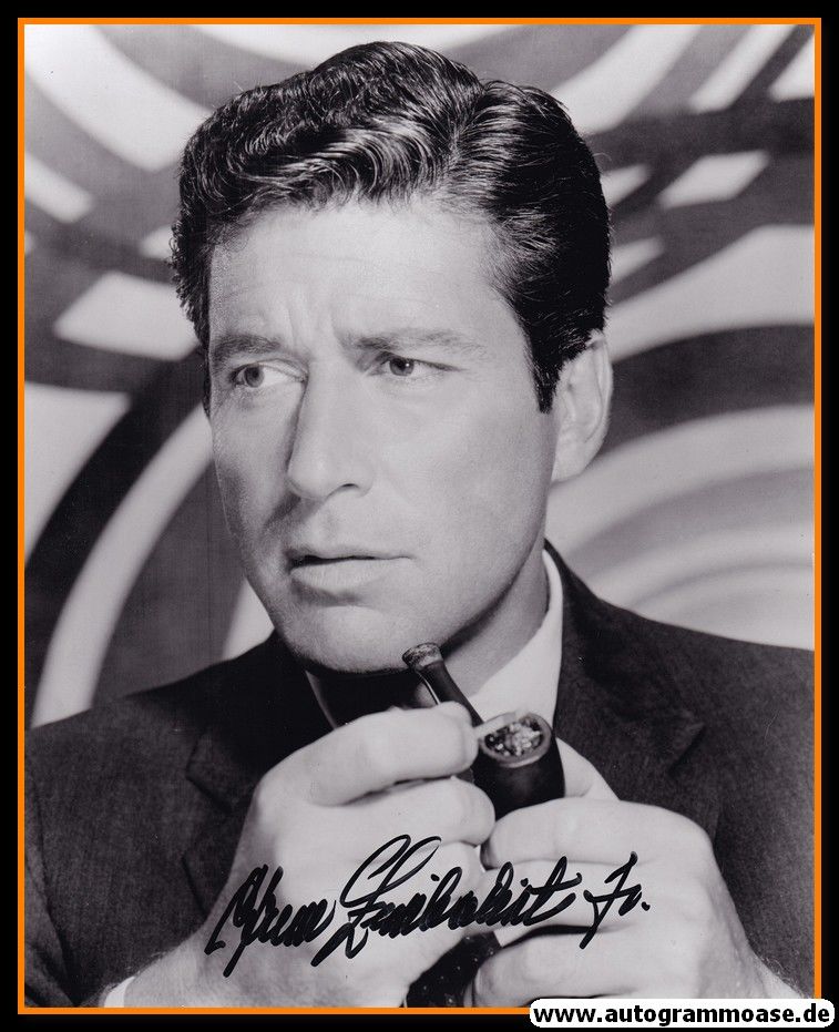 Autogramm Film (USA) | Efrem ZIMBALIST Jr. | 1960er Foto "77 Sunset Strip"