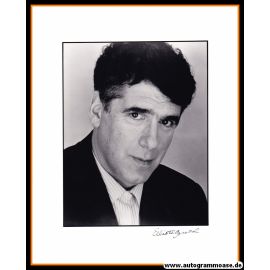 Autogramm Film (USA) | Elliott GOULD | 1980er Foto (Portrait SW XL)
