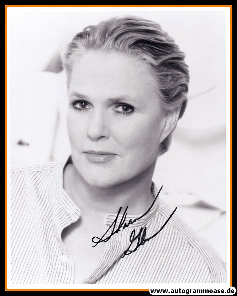 Autogramm Film (USA) | Sharon GLESS | 1980er Foto (Portrait SW XL)