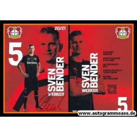 Autogramm Fussball | Bayer Leverkusen | 2020 | Sven BENDER