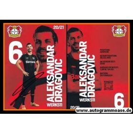 Autogramm Fussball | Bayer Leverkusen | 2020 | Aleksandar DRAGOVIC