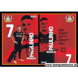 Autogramm Fussball | Bayer Leverkusen | 2020 | PAULINHO