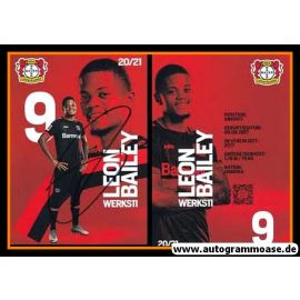 Autogramm Fussball | Bayer Leverkusen | 2020 | Leon BAILEY