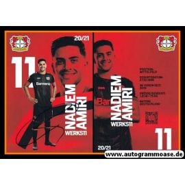 Autogramm Fussball | Bayer Leverkusen | 2020 | Nadiem AMIRI