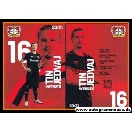 Autogramm Fussball | Bayer Leverkusen | 2020 | Tin JEDVAJ