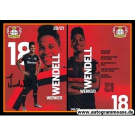 Autogramm Fussball | Bayer Leverkusen | 2020 | WENDELL