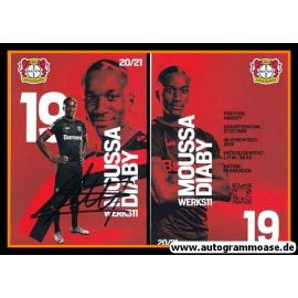 Autogramm Fussball | Bayer Leverkusen | 2020 | Moussa DIABY
