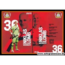 Autogramm Fussball | Bayer Leverkusen | 2020 | Niklas LOMB