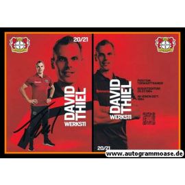Autogramm Fussball | Bayer Leverkusen | 2020 | David THIEL