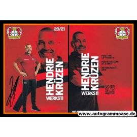 Autogramm Fussball | Bayer Leverkusen | 2020 | Hendrie KRÜZEN