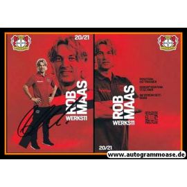 Autogramm Fussball | Bayer Leverkusen | 2020 | Rob MAAS