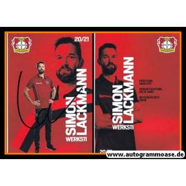 Autogramm Fussball | Bayer Leverkusen | 2020 | Simon LACKMANN