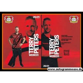 Autogramm Fussball | Bayer Leverkusen | 2020 | Terry PETERS