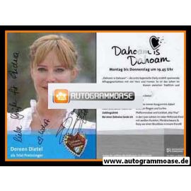 Autogramm TV | BR | Doreen DIETEL | 2000er "Dahoam Is Dahoam"