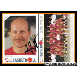Autogramm Basketball | Bayer Giants Leverkusen | 1992 | Zbigniew ANTON