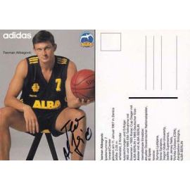 Autogramm Basketball | Alba Berlin | 1995 | Teoman ALIBEGOVIC
