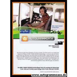 Autogramm Radio | MDR1 Sachsen | Rico DINTER | 2010er "Verkehrsflieger"