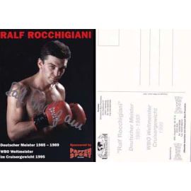 Autogramm Boxen | Ralf ROCCHIGIANI | 1990er (Portrait Color) Universum