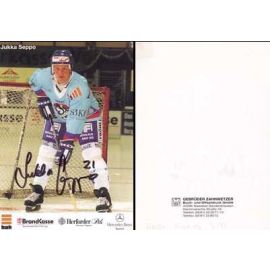 Autogramm Eishockey | EC Kassel Huskies | 1996 | Jukka SEPPO