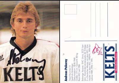 Autogramm Eishockey | Kölner EC | 1991 | Andreas POKORNY