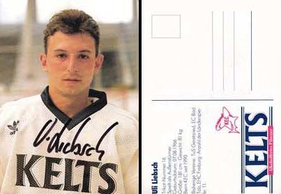 Autogramm Eishockey | Kölner EC | 1991 | Uli LIEBSCH